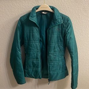 North Face Green Puffer